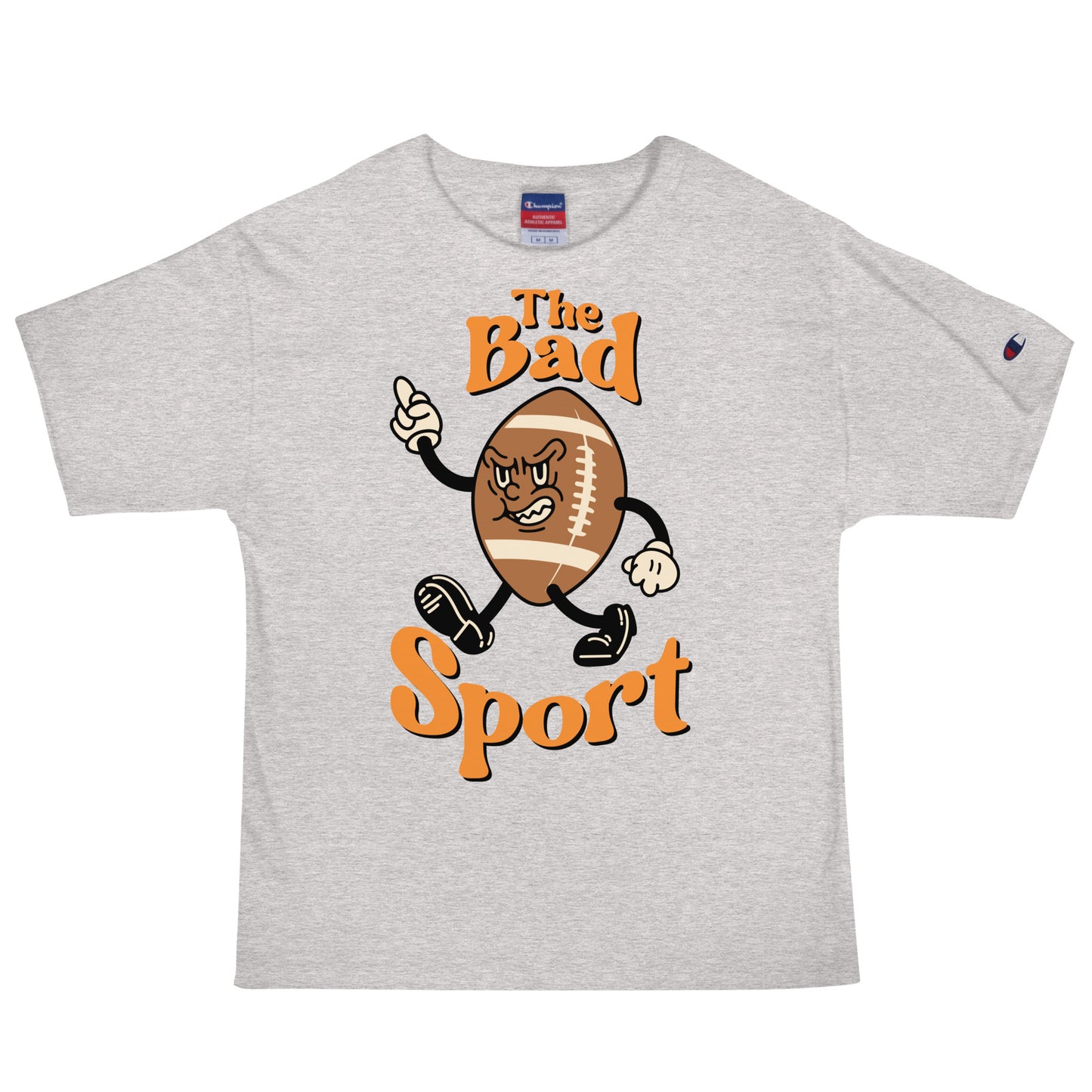Football The Bad Sport Men's Champion Relaxed Fit T-shirt