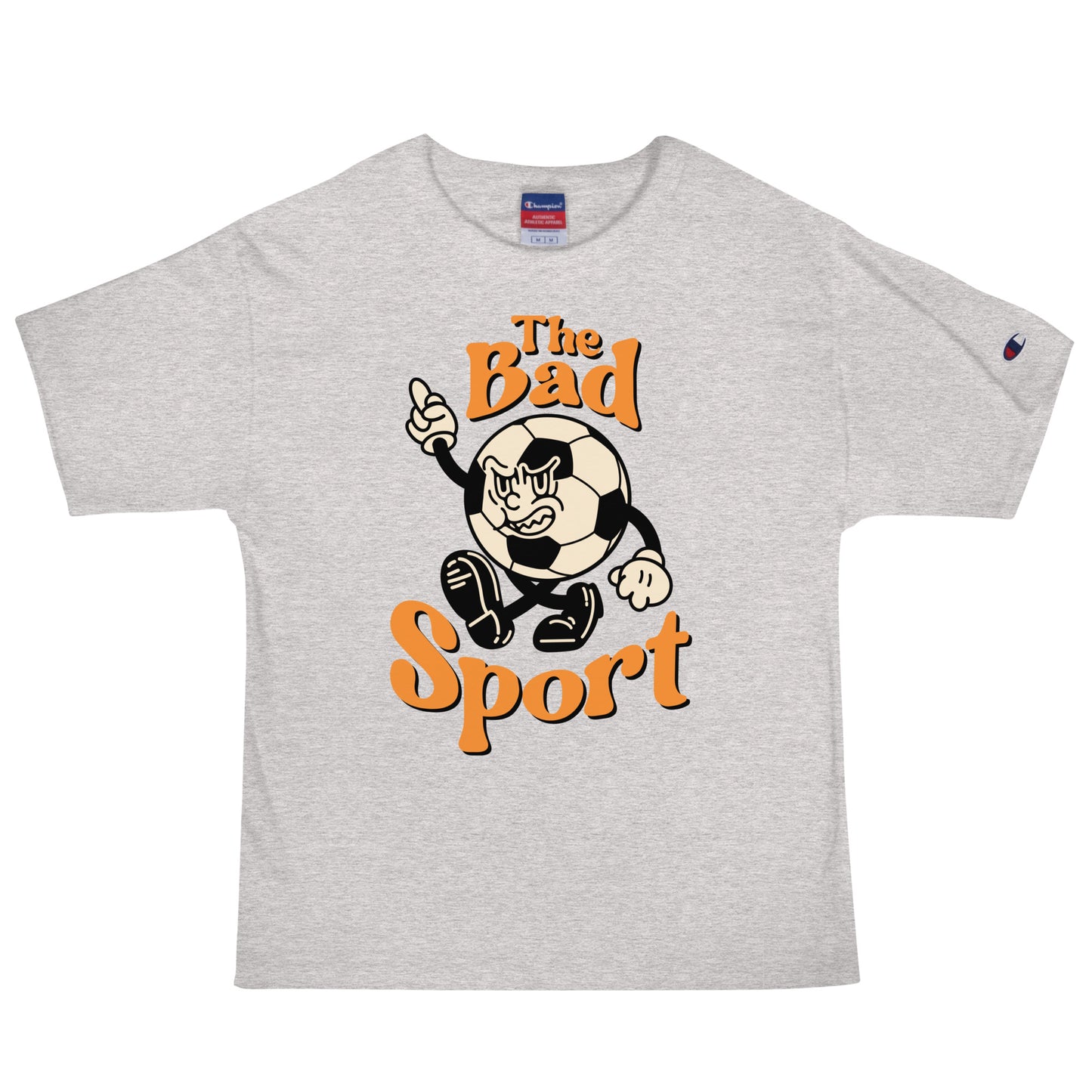 Soccer The Bad Sport Men's Champion Relaxed Fit T-shirt