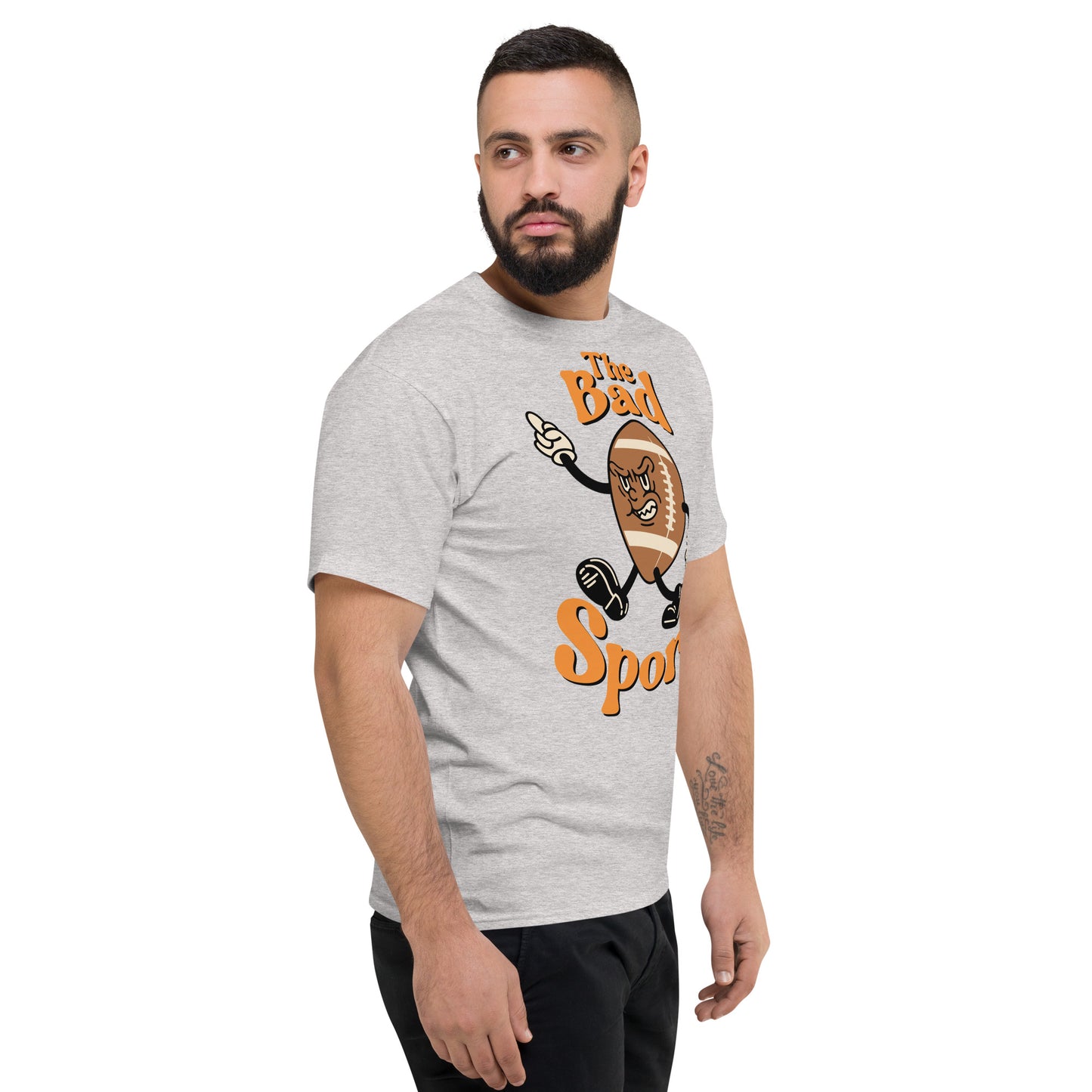 Football The Bad Sport Men's Champion Relaxed Fit T-shirt