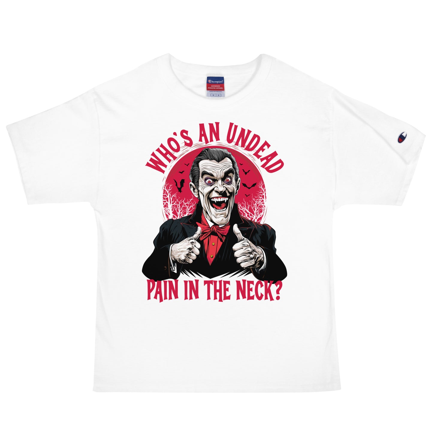 Who's an Undead pain in the neck? Men's Champion Relaxed Fit T-shirt