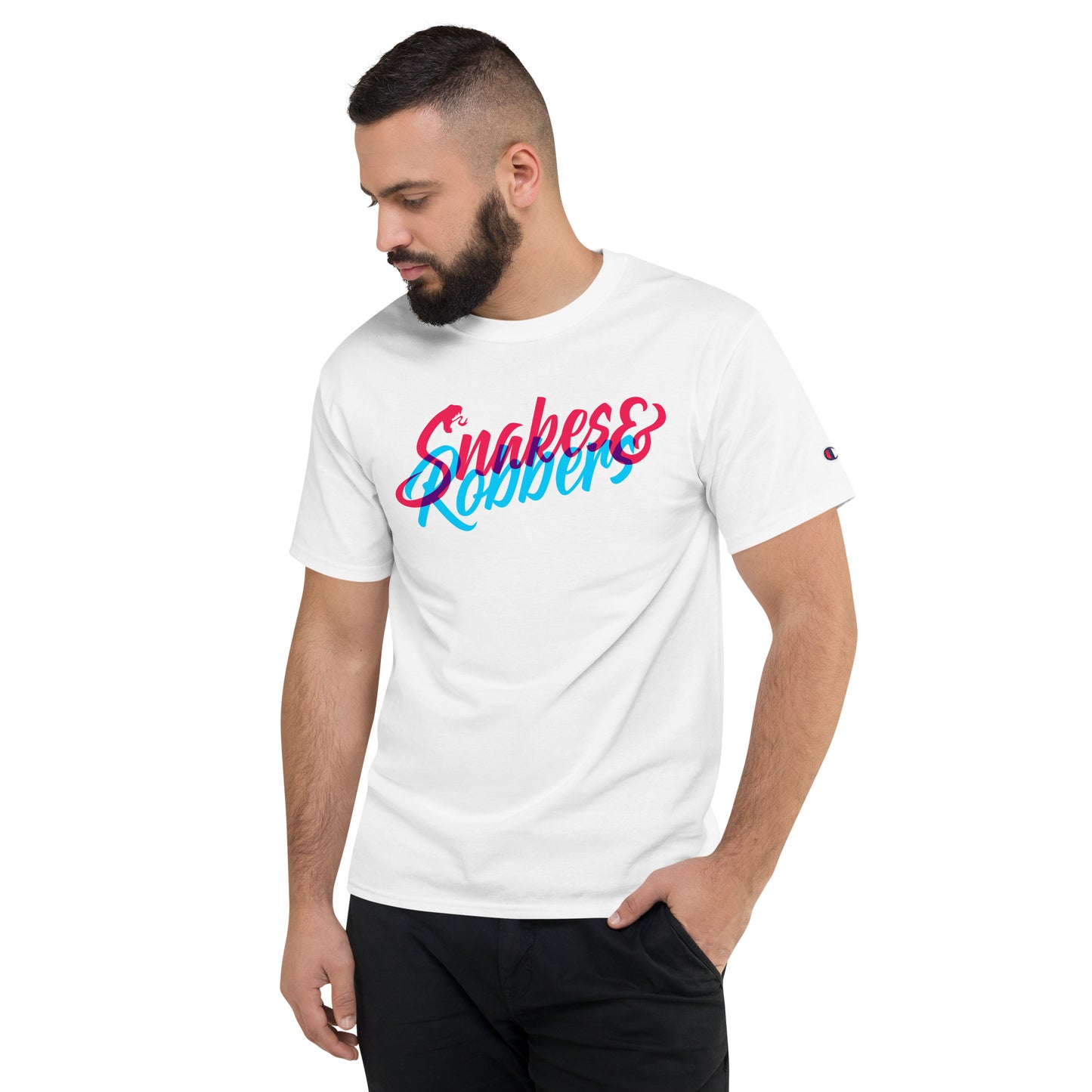 Snakes & Robbers Men's Champion Relaxed Fit T-shirt