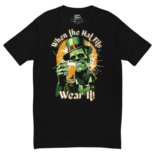 When the hat fits Men's Next Level Fitted T-Shirt