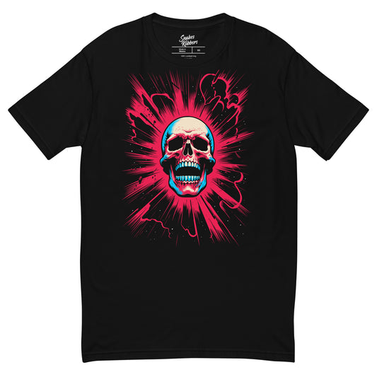 Cosmic Skull Men's Next Level Fitted T-Shirts