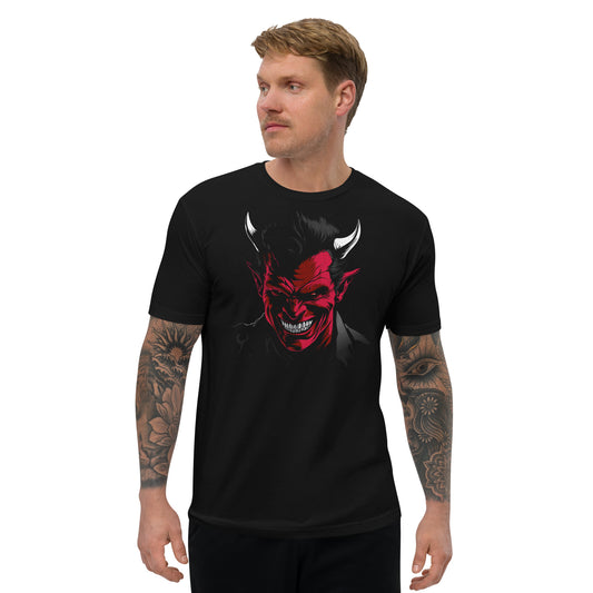Best Fiends Devil Men's Next Level Fitted T-Shirts
