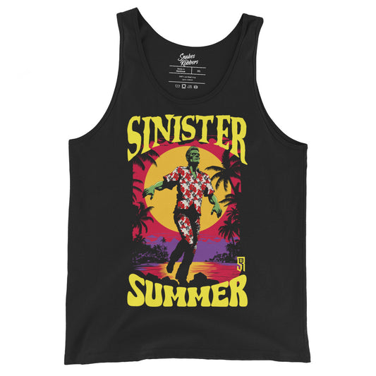 Sinister summer Frankenstein Unisex Tank Top