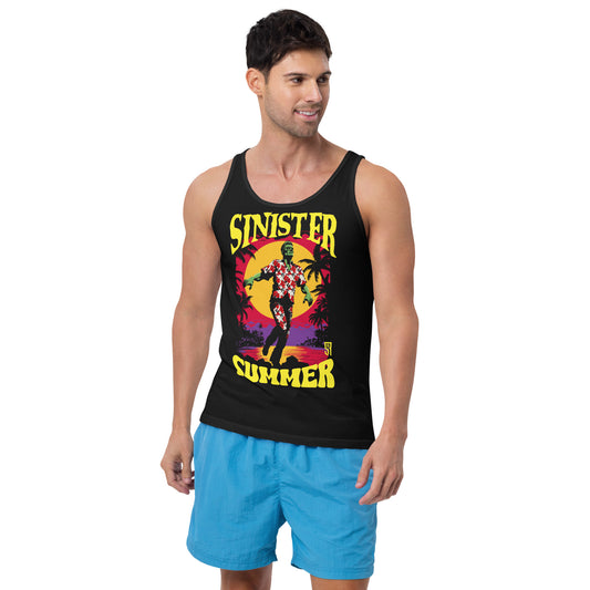 Sinister summer Frankenstein Unisex Tank Top