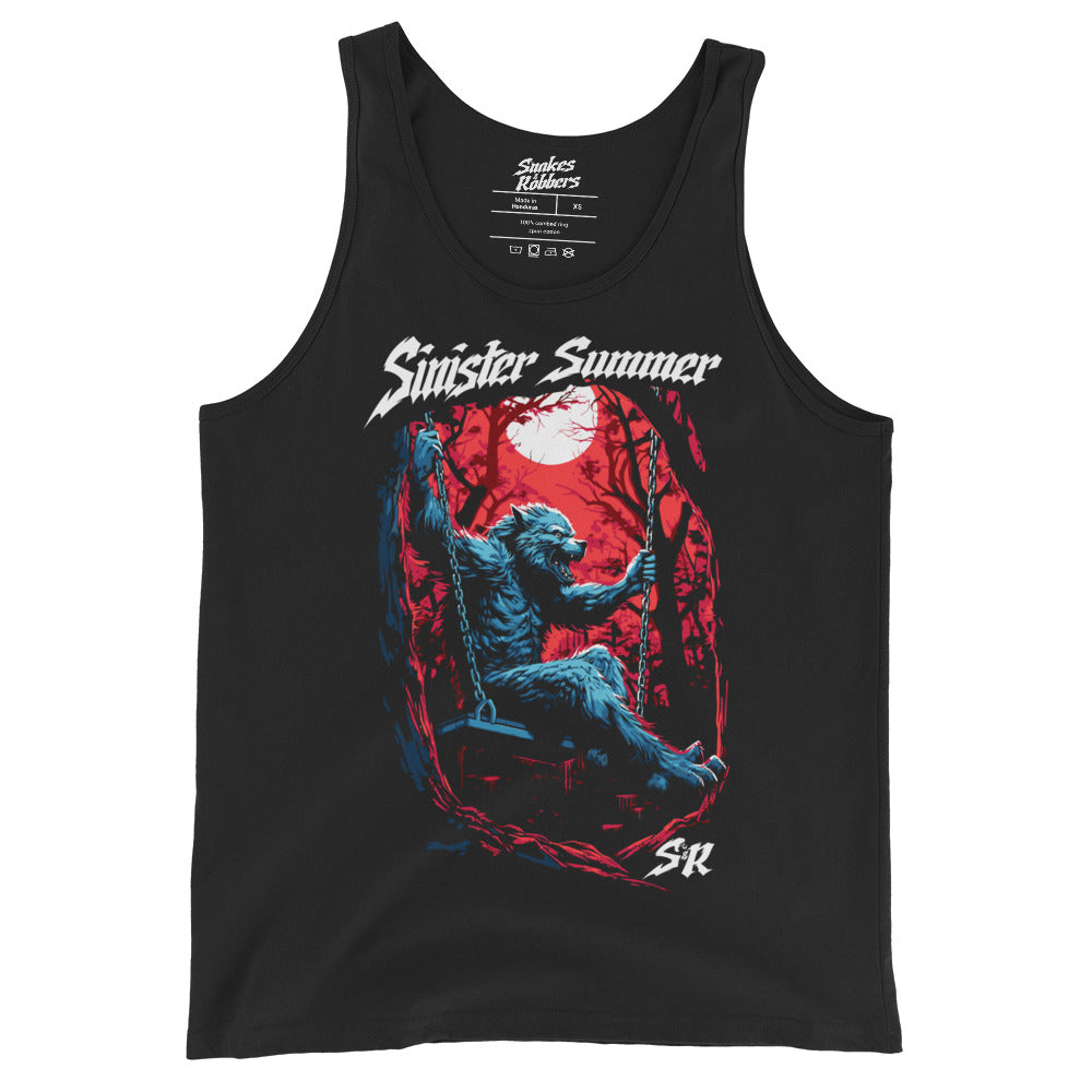 Sinister Summer Werewolf Unisex Tank Top