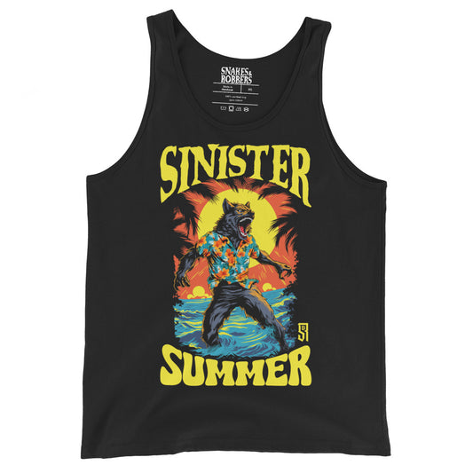 Sinister Summer Werewolf Unisex Tank Top
