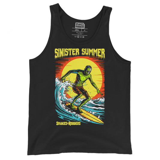 Sinister Summer Zombie Unisex Tank Top