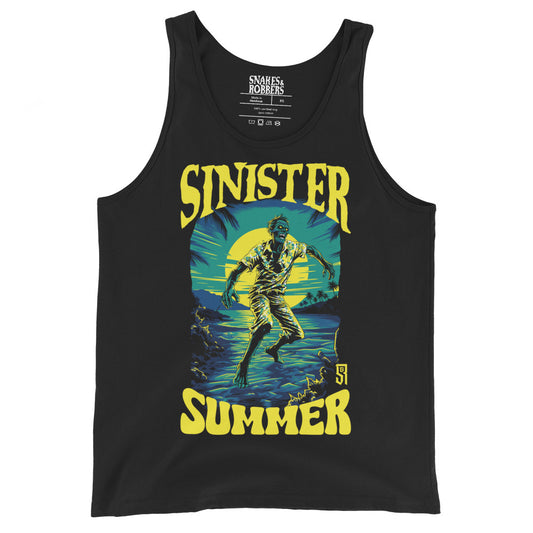 Sinister Summer Zombie Unisex Tank Top