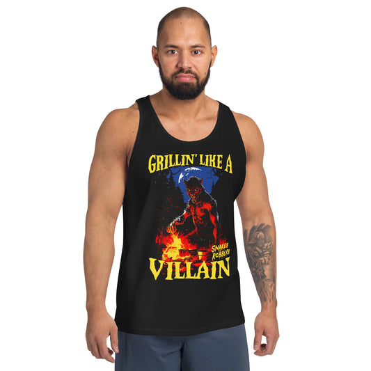 Grillin' like a Villain Werewolf Unisex Tank Top