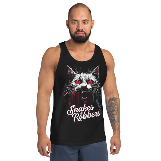 Scary Cat Unisex Tank Top