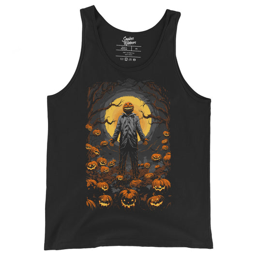 Pumpkin King and the Field of Frights Unisex Tank Top