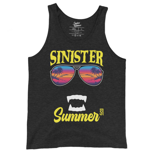 Sinister Summer Vampire Unisex Tank Top