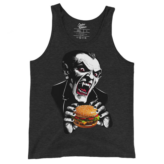 Count Cheese Burger Unisex Tank Top