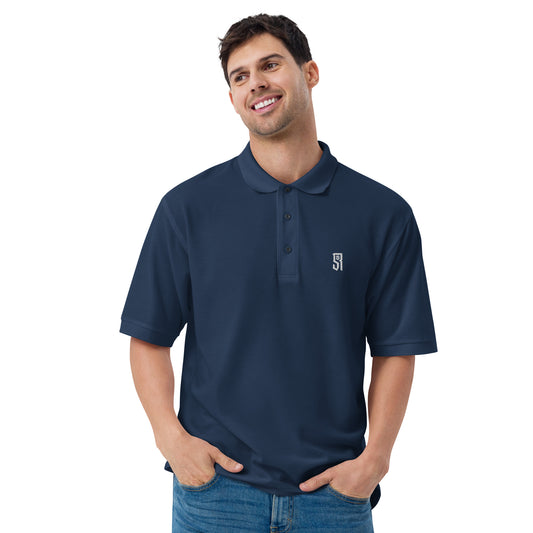 Snakes & Robber Icon Men's Premium Polo