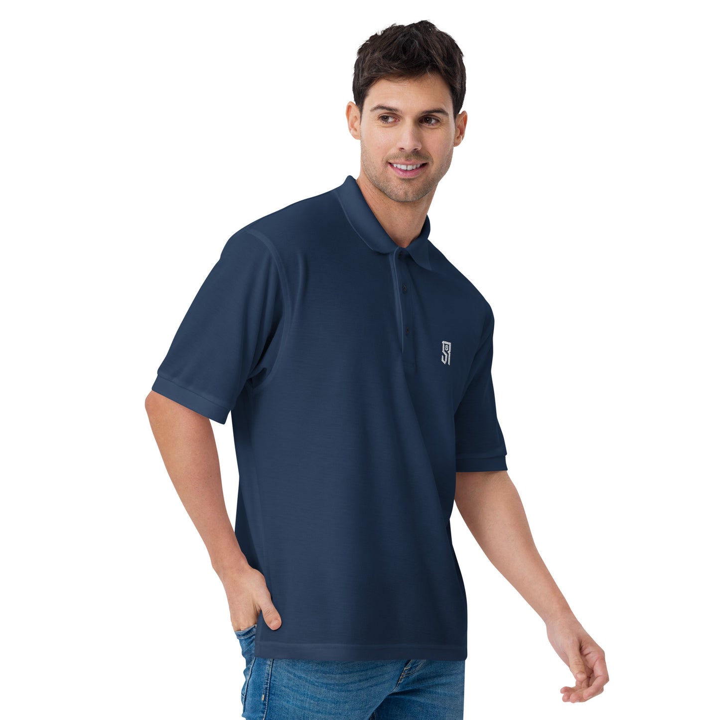 Snakes & Robber Icon Men's Premium Polo