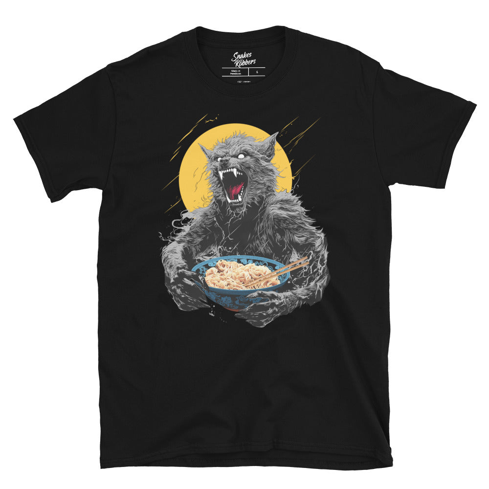 Ramen Wolf Gildan Softstyle Unisex T-Shirt