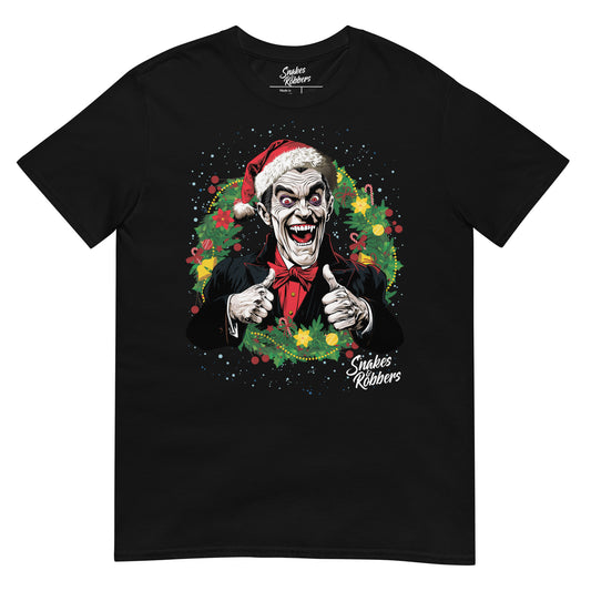 Festive Dracula Gildan Softstyle Unisex T-Shirt