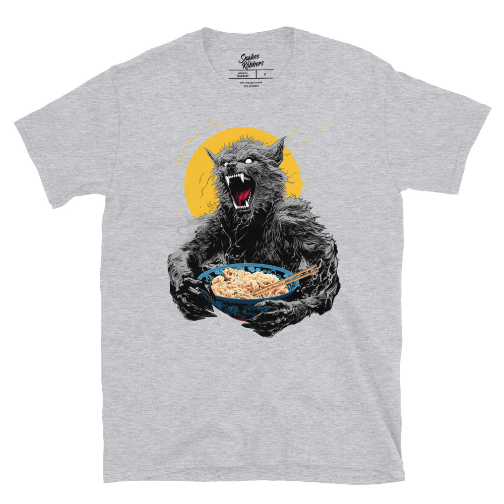 Ramen Wolf Gildan Softstyle Unisex T-Shirt