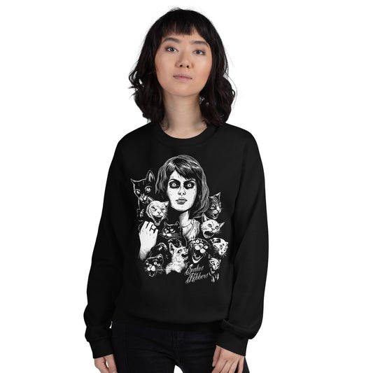Crazy Cats Unisex Sweatshirt