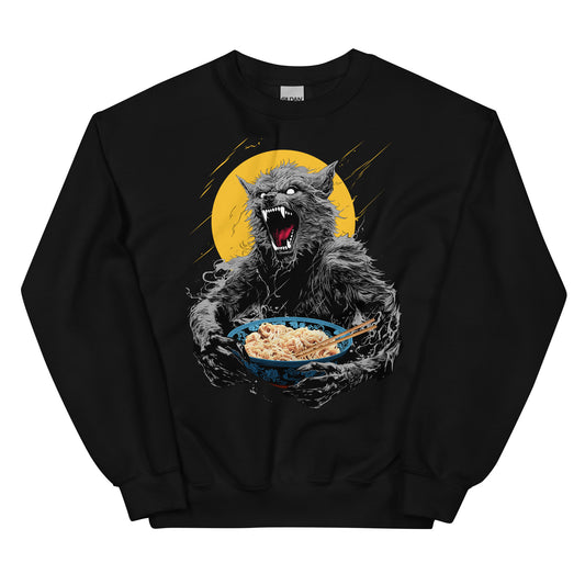 Ramen Wolf Unisex Sweatshirt