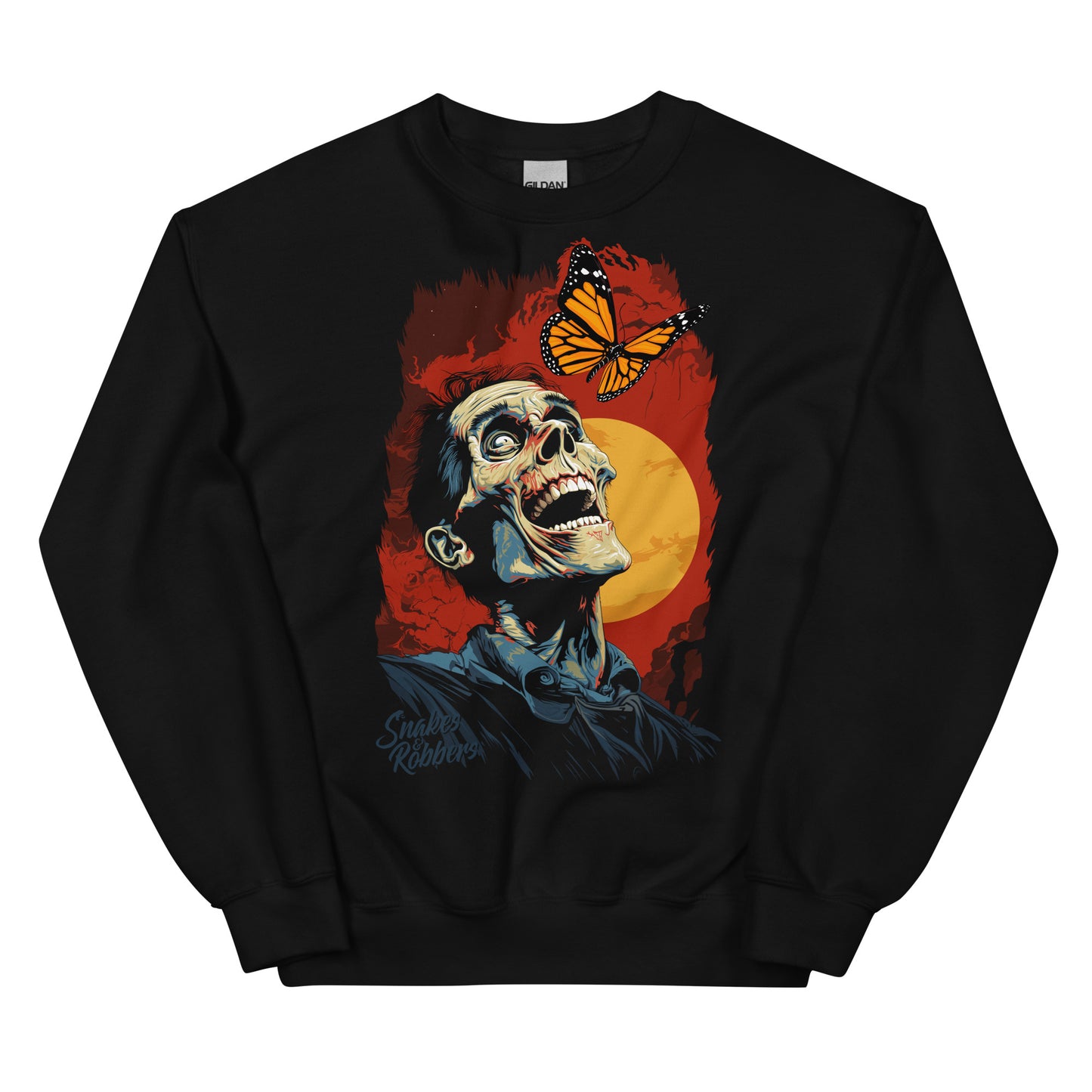 Midnight Monarch Unisex Sweatshirt