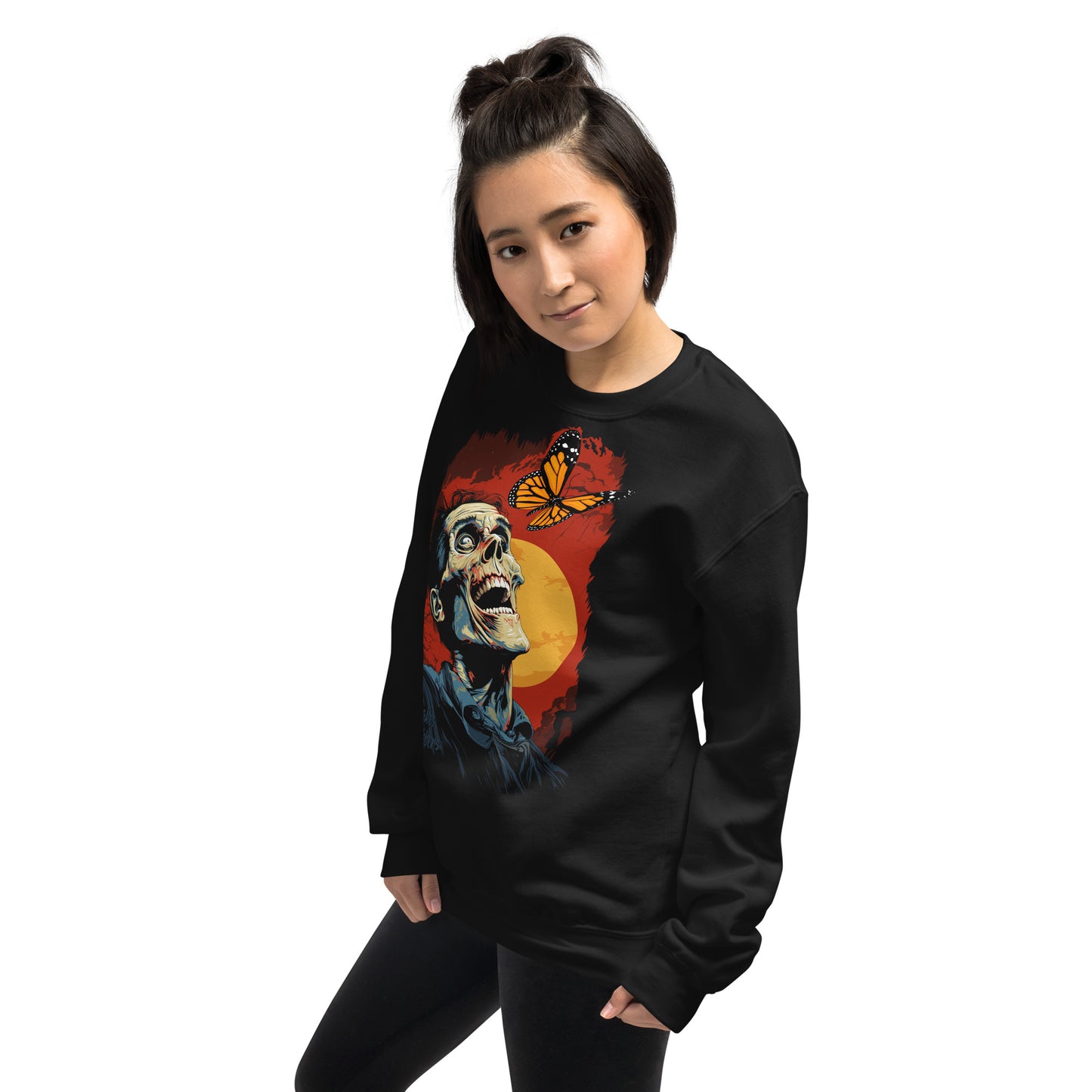Midnight Monarch Unisex Sweatshirt
