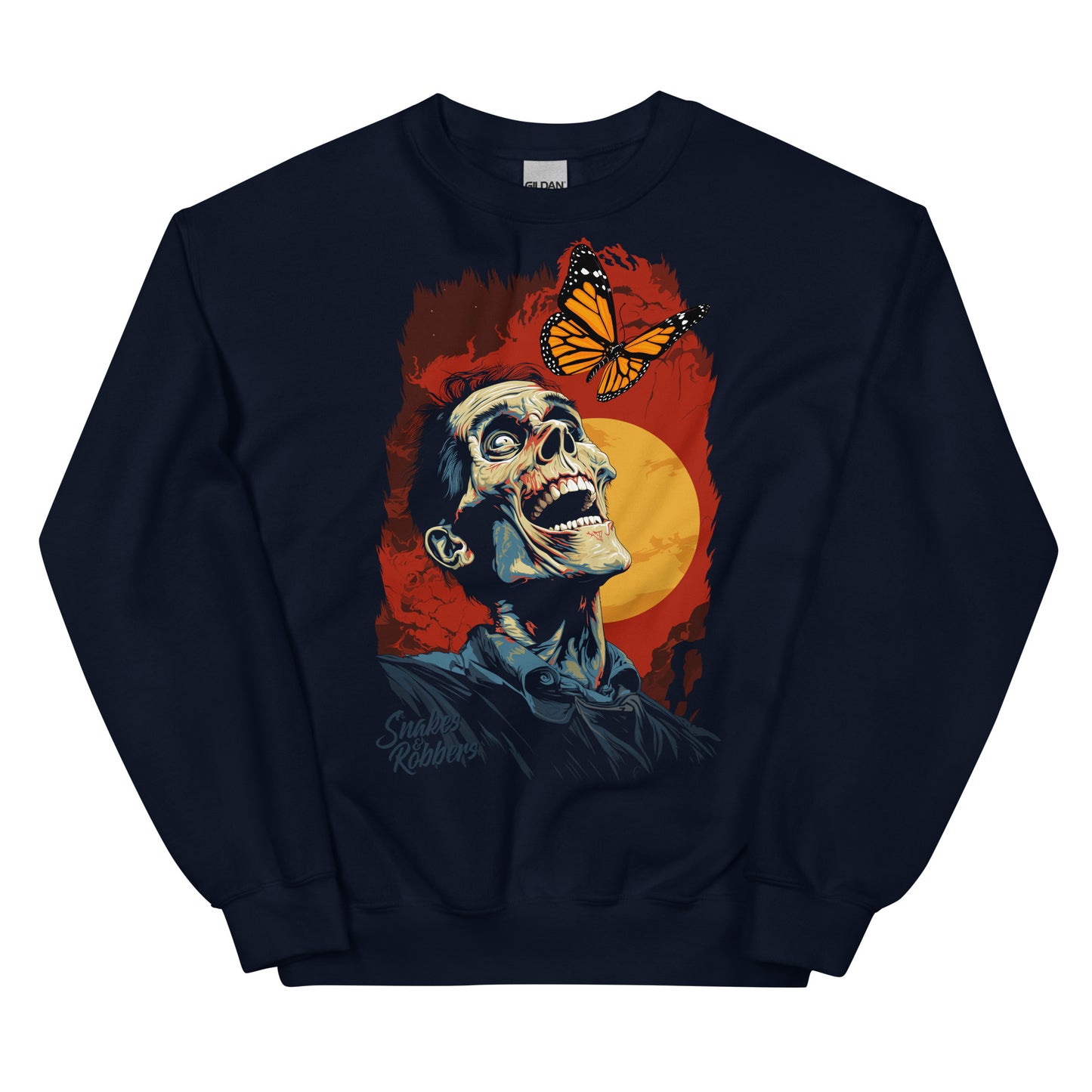 Midnight Monarch Unisex Sweatshirt