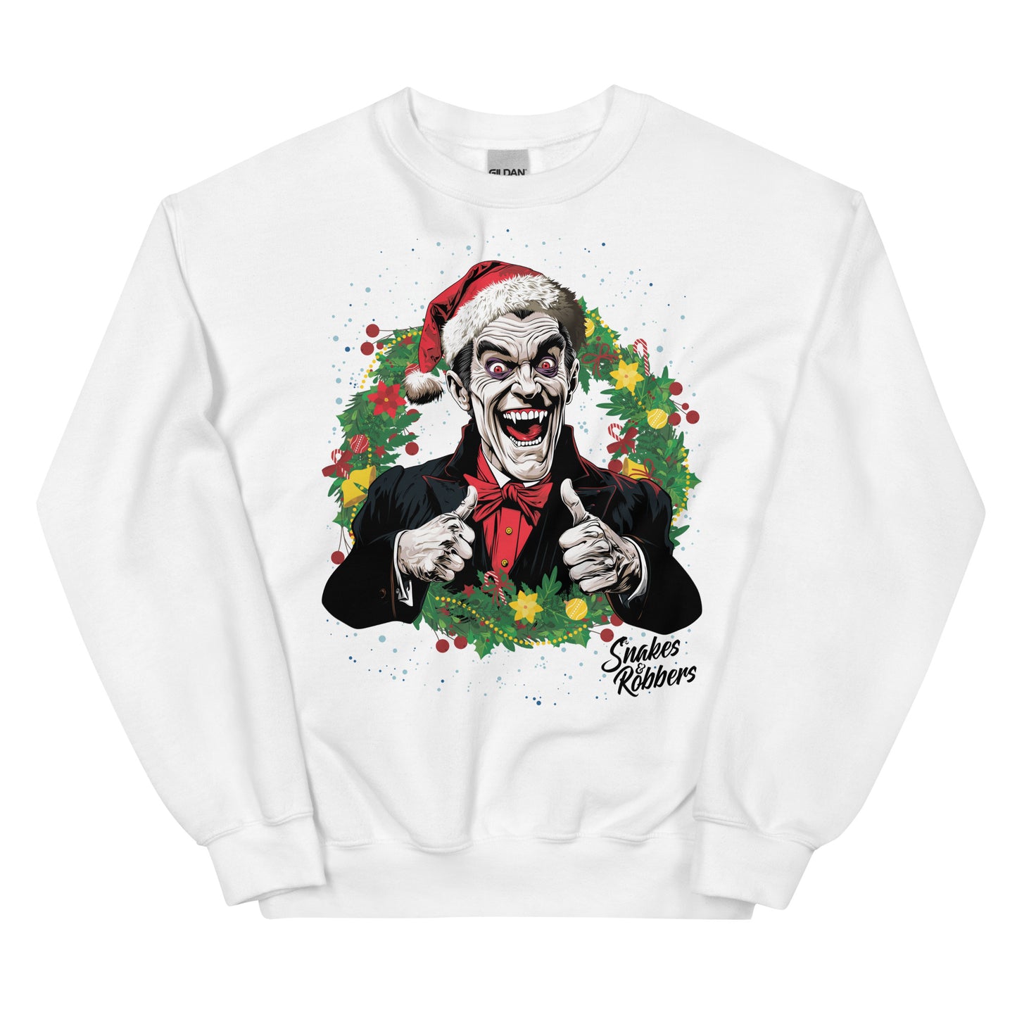Festive Dracula Unisex Sweatshirt