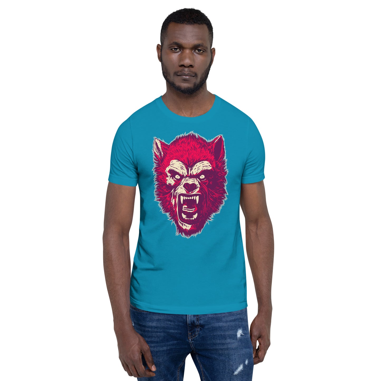 Aqua Werewolf Unisex Retail Fit T-shirt