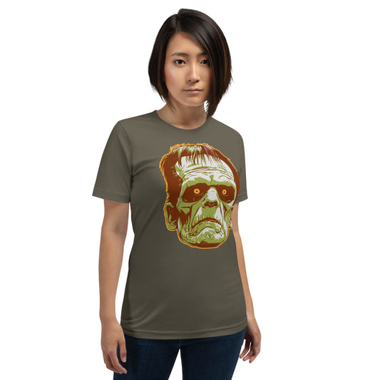 Army Frankenstein's Monster Unisex Retail Fit T-shirt
