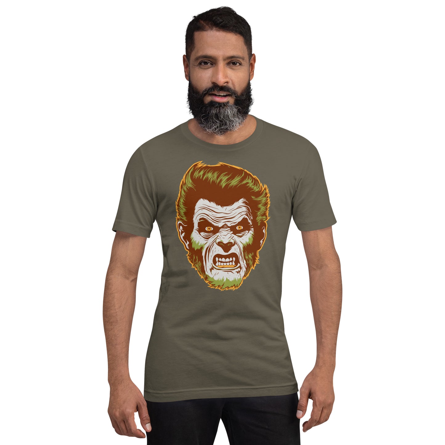 Army Wolfman Unisex Retail Fit T-shirt