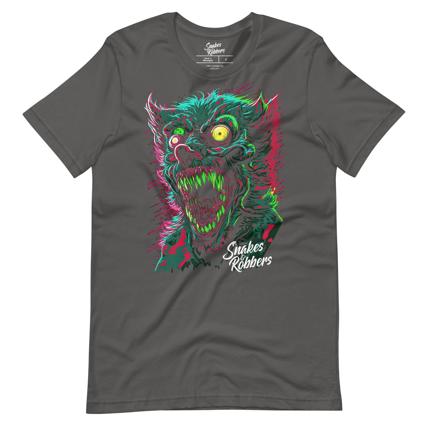 Psychedelic Werewolf Unisex Retail Fit T-Shirt