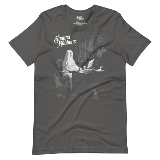 White Collar Ghost  Unisex Retail Fit T-Shirt