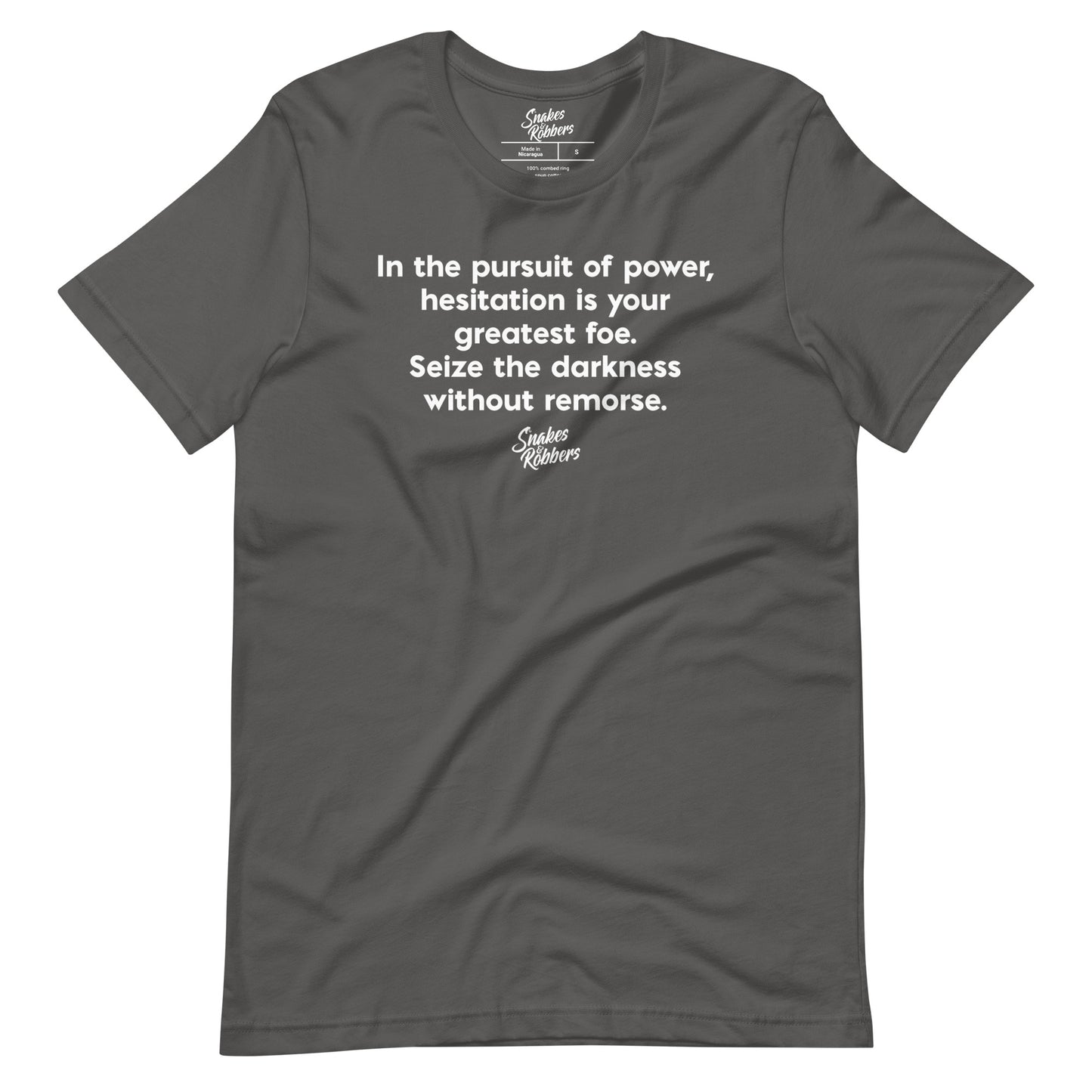 In the pursuit of power Unisex Retail Fit T-Shirt