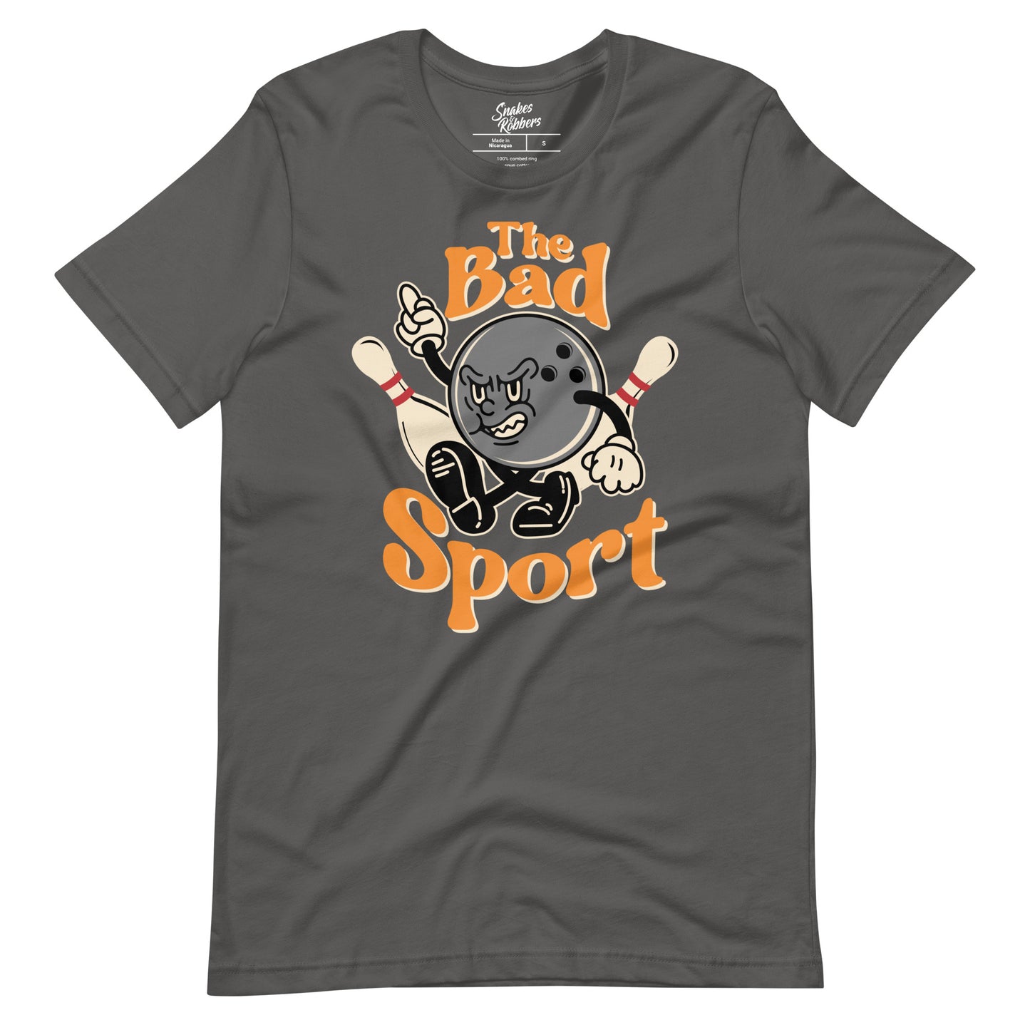 Bowling The Bad Sport Unisex Retail Fit T-Shirt
