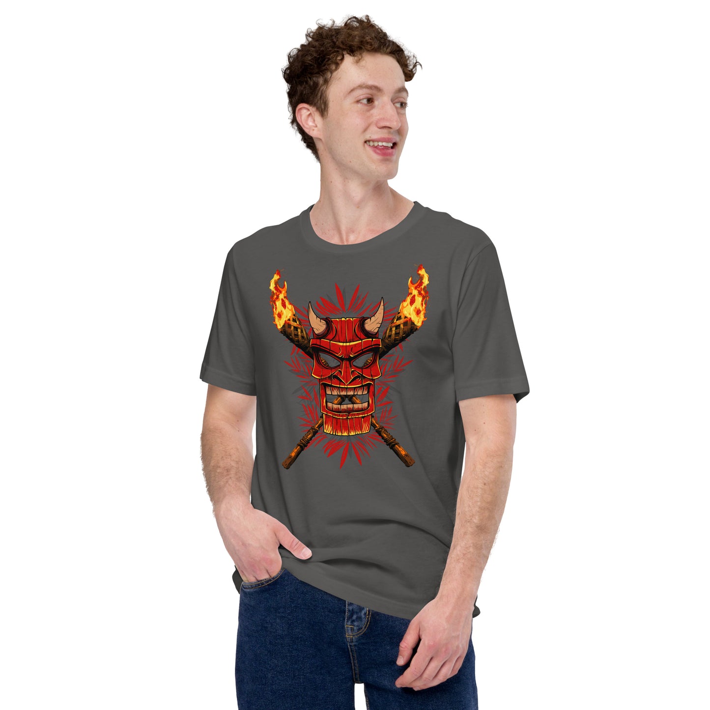 Tiki Devil Unisex Retail Fit T-Shirt