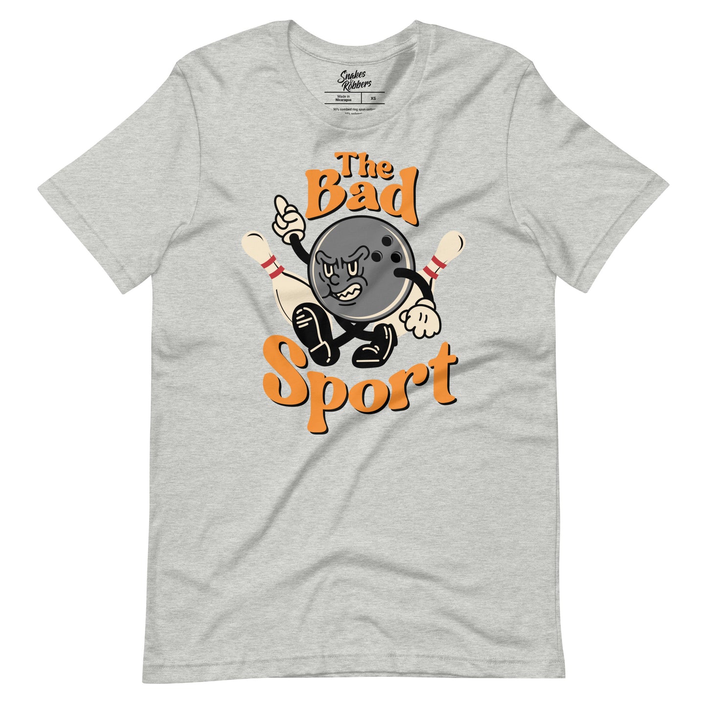 Bowling The Bad Sport Unisex Retail Fit T-Shirt