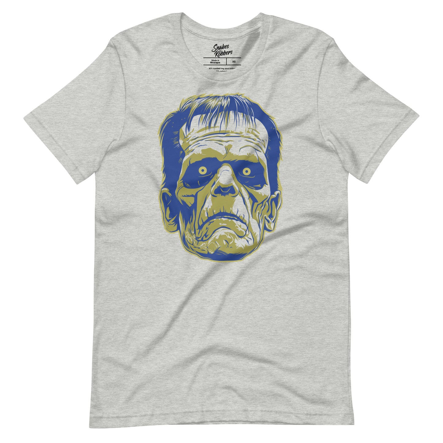 Athletic Heather Frankenstein's Monster Unisex Retail Fit T-shirt