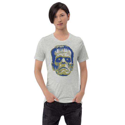 Athletic Heather Frankenstein's Monster Unisex Retail Fit T-shirt
