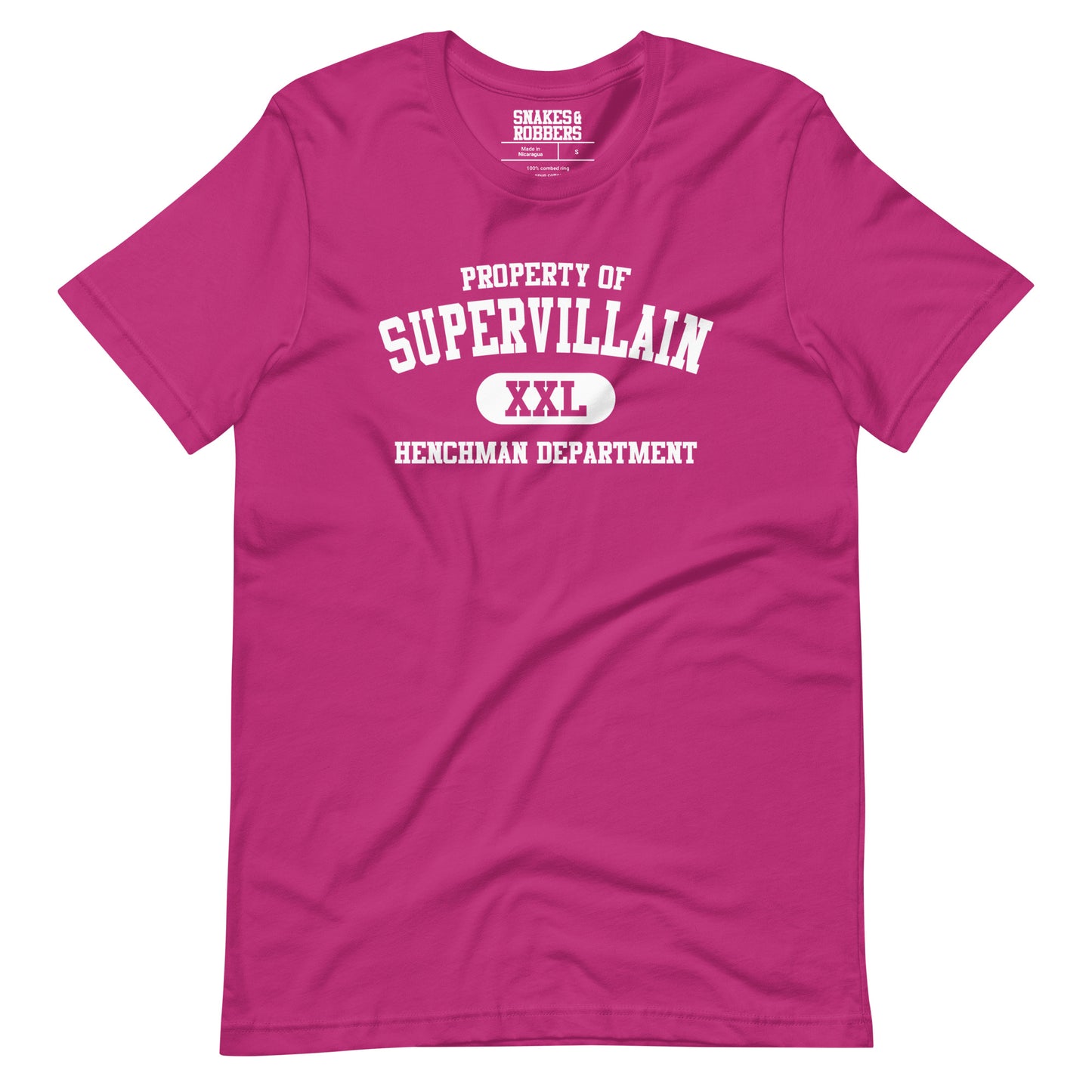 Property of Supervillain Unisex Retail Fit T-Shirt