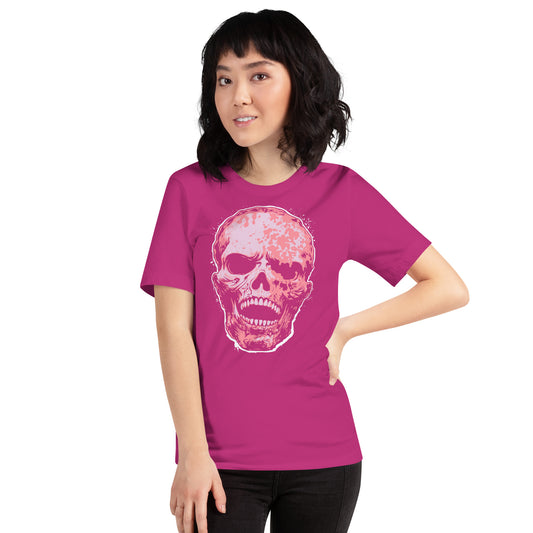 Berry Skull Unisex Retail Fit T-shirt