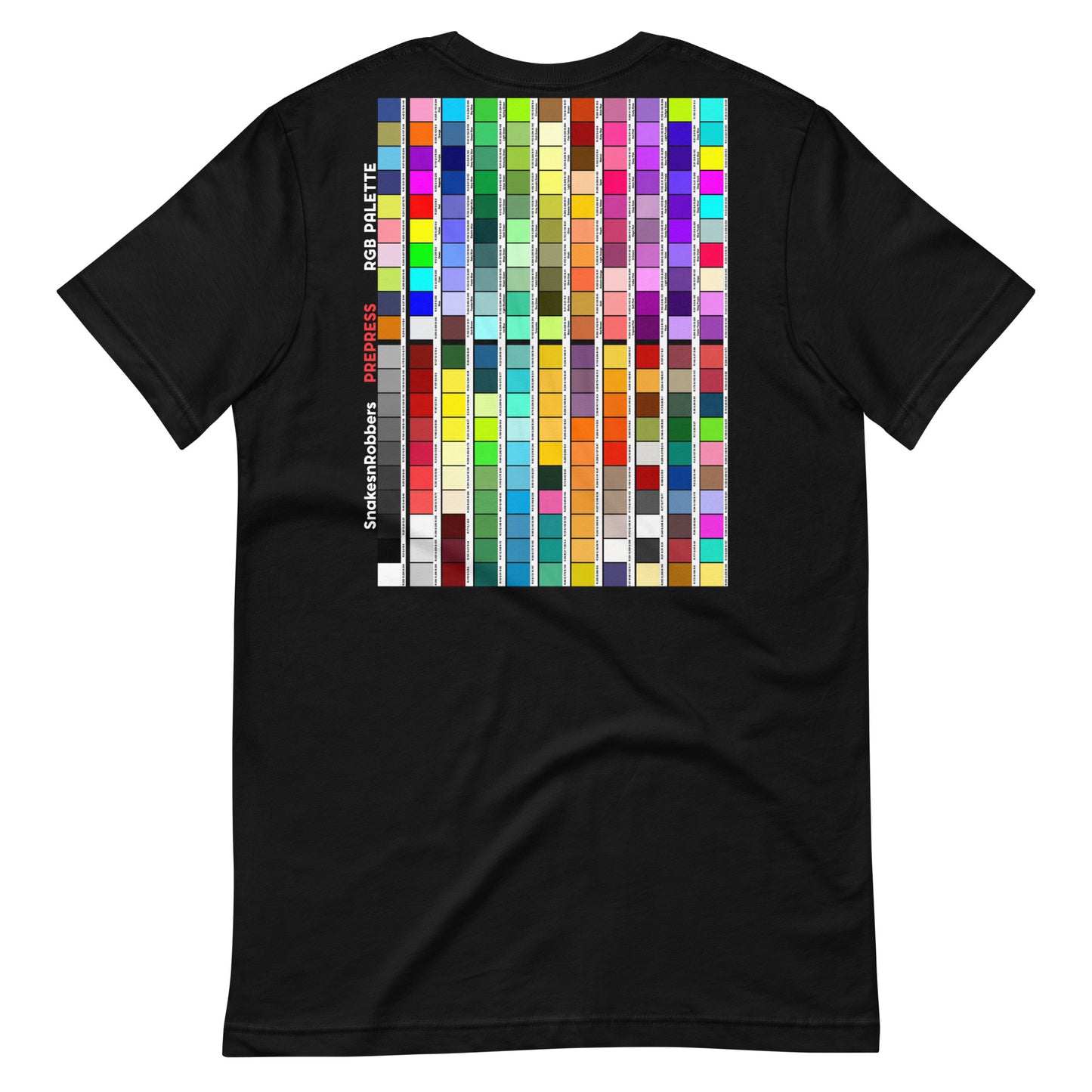 Color swatches 2024 Unisex t-shirt