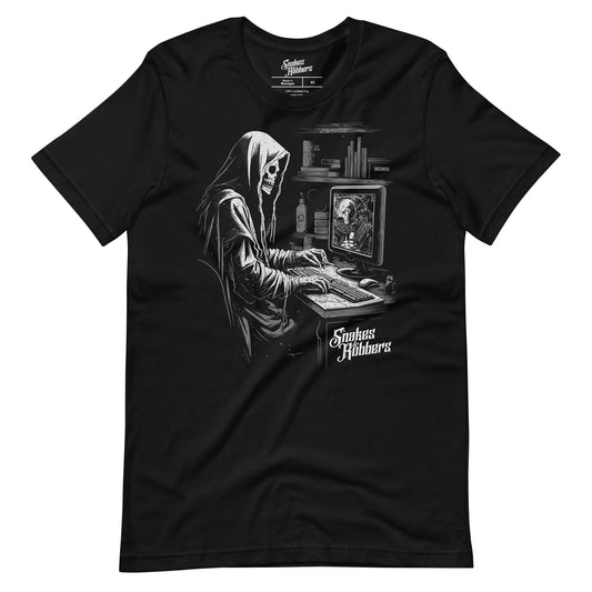 White Collar Grim Reaper Unisex Retail Fit T-Shirt