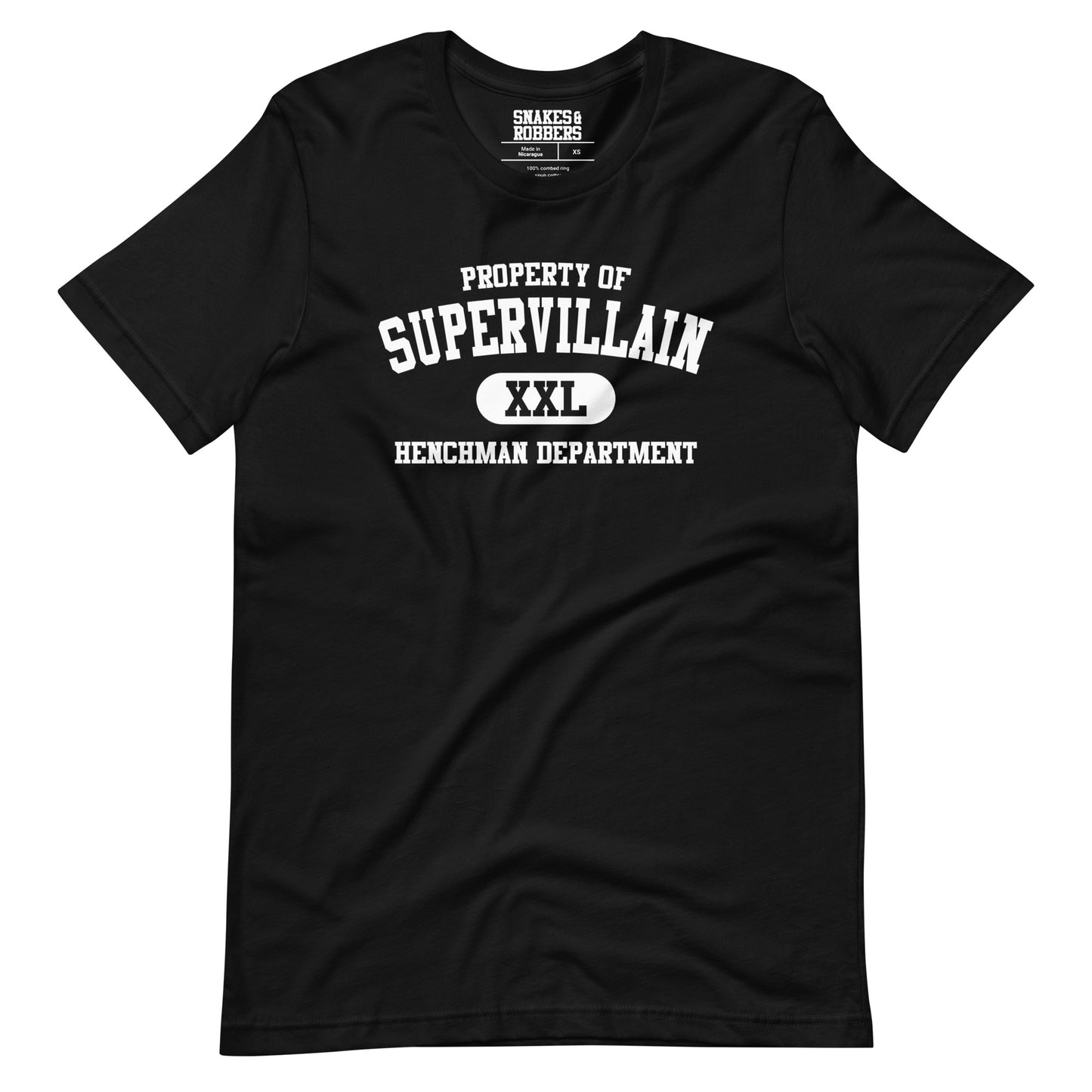 Property of Supervillain Unisex Retail Fit T-Shirt