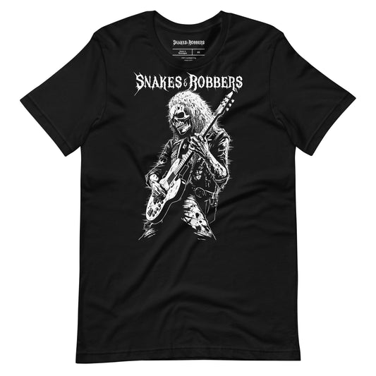 Rock Star Skeleton Unisex Retail Fit T-Shirt