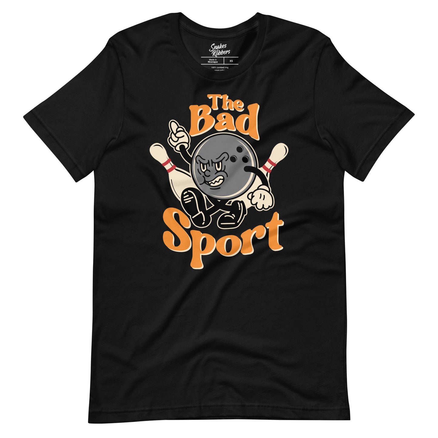 Bowling The Bad Sport Unisex Retail Fit T-Shirt