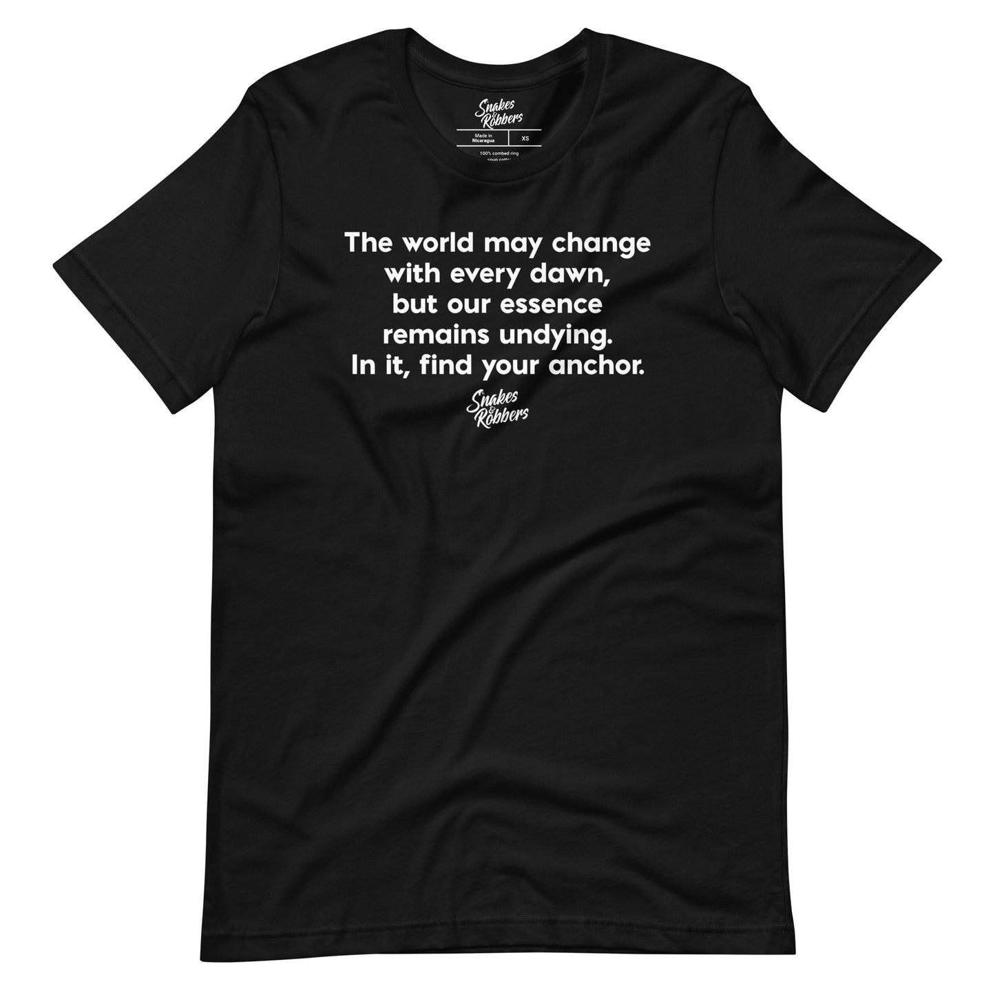 The world may change Unisex Retail Fit T-Shirt