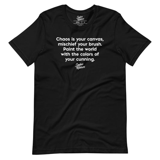 Chaos is your canvas Unisex Retail Fit T-Shirt